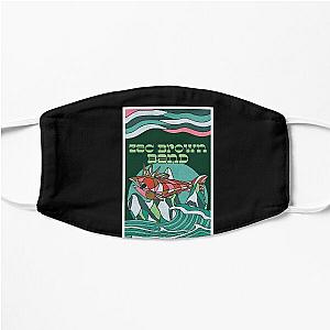 Zac brown poster fish Flat Mask