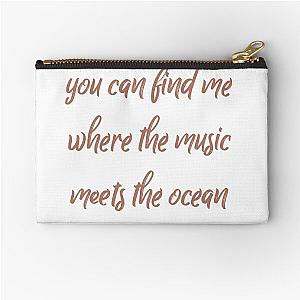 zac brown band lyrics Zipper Pouch