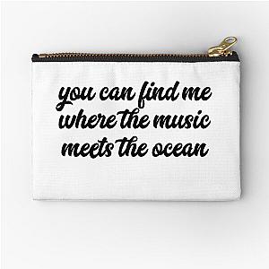 zac brown band lyrics Zipper Pouch