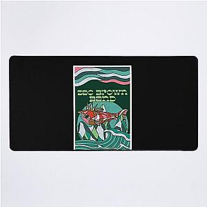 Zac brown poster fish Desk Mat