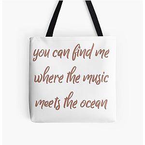 zac brown band lyrics All Over Print Tote Bag