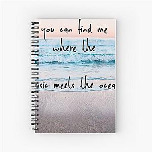 zac brown band Spiral Notebook