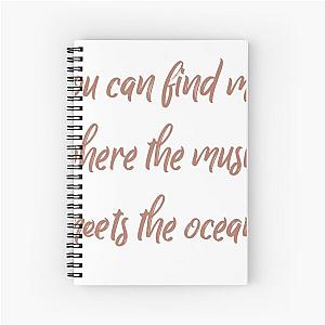 zac brown band lyrics Spiral Notebook