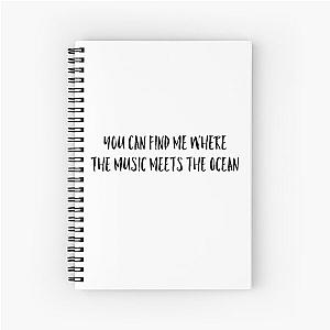 Zac brown band  Spiral Notebook