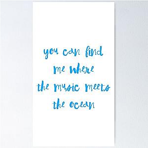 Zac brown band lyric Poster