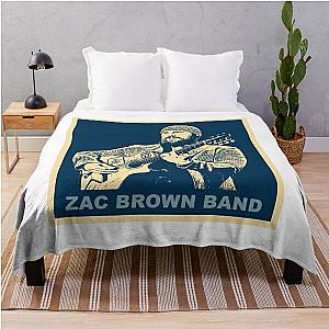 zac brown band Throw Blanket