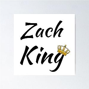 Zach King Crown Design Poster