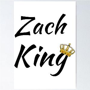 Zach King Crown Design Poster