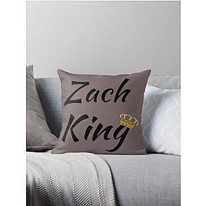 Zach King Crown Design Throw Pillow