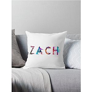 Prénom Zach Throw Pillow