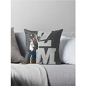 Zach McGowan - ZM - White Throw Pillow