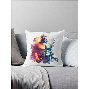 Zach McGowan Scorpion King Design 1 Chiffon Top Throw Pillow