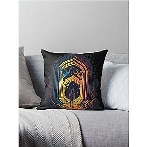 Zach King Dimensional Doorways Throw Pillow