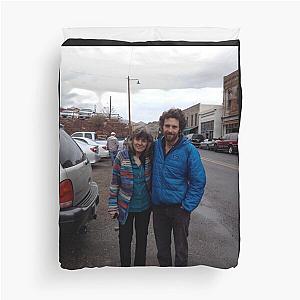 Zach and Alice in Arizona Duvet Cover