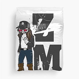 Zach McGowan - ZM - black Duvet Cover