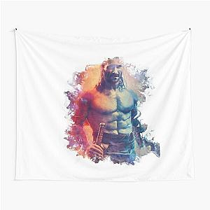 Zach McGowan Scorpion King Design 1 Tapestry