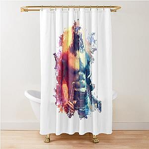 Zach McGowan Scorpion King Design 1 Chiffon Top Shower Curtain