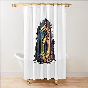 Zach King Dimensional Doorways Shower Curtain