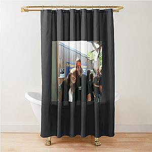 Alice & Zach at Keener Kayak Camp Shower Curtain