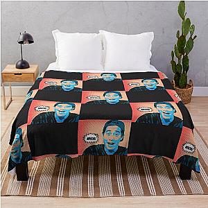 Zach King Artistic Illustration Comic Style Throw Blanket