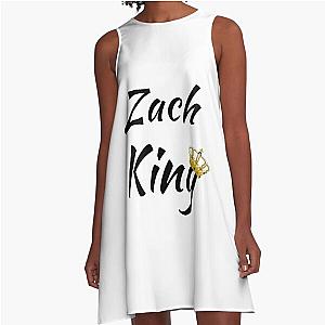 Zach King Crown Design A-Line Dress