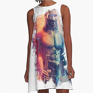 Zach McGowan Scorpion King Design 1 A-Line Dress