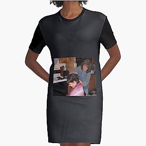 Alice King Giving Zach Haircut Graphic T-Shirt Dress