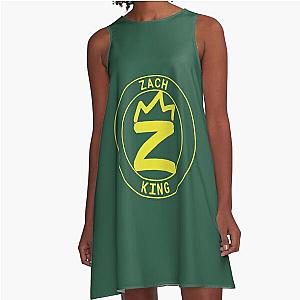 Zach King Gold Magic Circle A-Line Dress