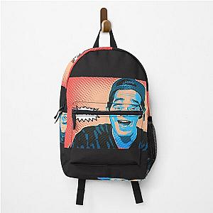 Zach King Artistic Illustration Comic Style Backpack