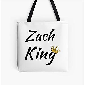 Zach King Crown Design All Over Print Tote Bag