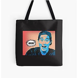 Zach King Artistic Illustration Comic Style All Over Print Tote Bag