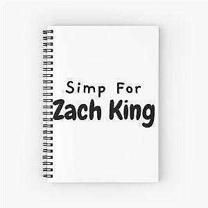 Simp for Zach King Spiral Notebook