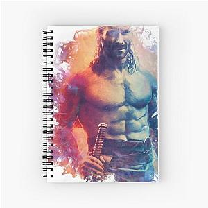 Zach McGowan Scorpion King Design 1 Spiral Notebook