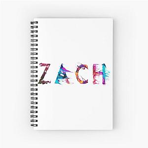 Prénom Zach Spiral Notebook