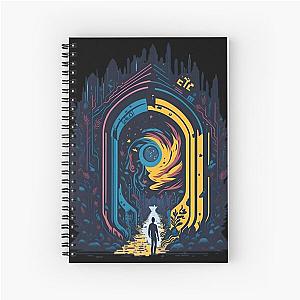 Zach King Illusionary Gateways Spiral Notebook