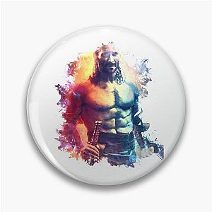 Zach McGowan Scorpion King Design 1 Chiffon Top Pin