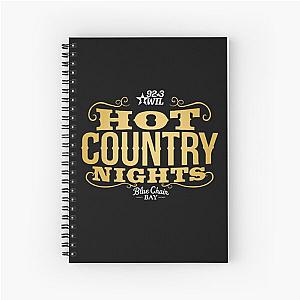 Zach Top Hot Country Nights Spiral Notebook