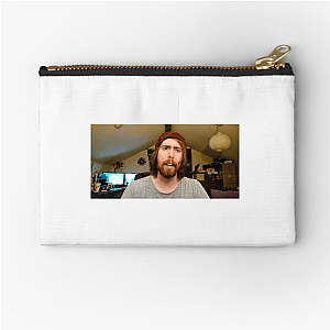 ZackRawrr Pure Skill No Luck Zack Rawrr Zipper Pouches