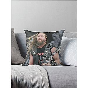 Zakk Wylde Photograph Throw Pillow