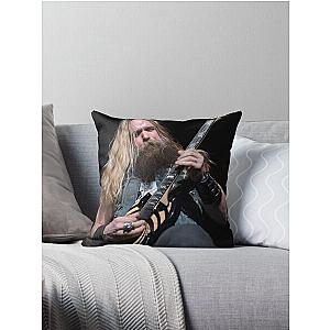 Zakk Wylde Singer Throw Pillow