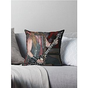 Zakk Wylde - Black Label Society - Photograph Throw Pillow