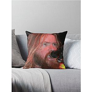 Zakk Wylde - Black Label Society - Photograph Throw Pillow