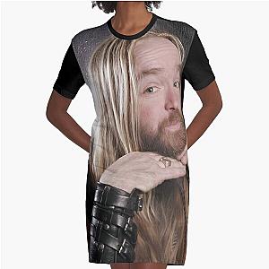 Zakk Wylde Cute Graphic T-Shirt Dress