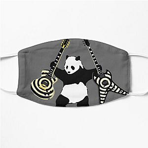 Panda with Guitars - Panda with Axes - Banksy inspired Panda - Zakk Wylde's Signature Guitars Flat Mask