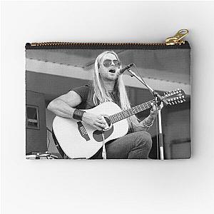 Zakk Wylde BW Photograph Zipper Pouch