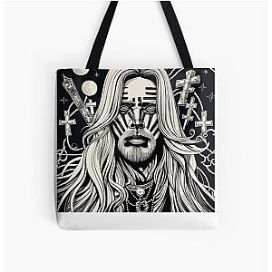 Zakk Wylde Art Work All Over Print Tote Bag