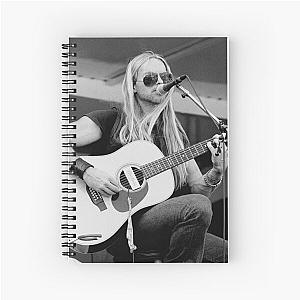 Zakk Wylde - BW Photograph Spiral Notebook