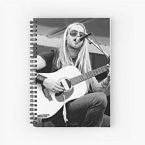 Zakk Wylde - BW Photograph Spiral Notebook