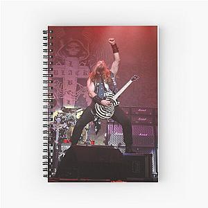 Zakk Wylde Photograph Spiral Notebook