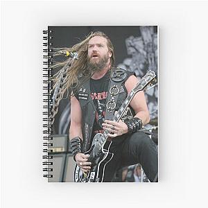 Zakk Wylde Photograph Spiral Notebook